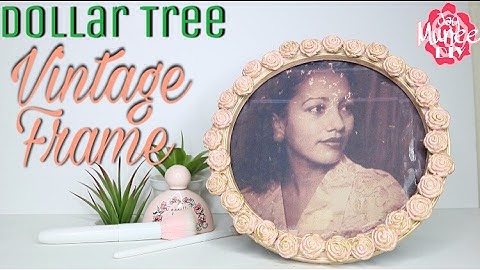 Dollar Tree DIY Vintage Picture Frame