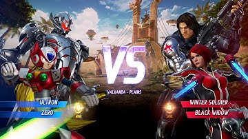 MARVEL VS. CAPCOM: INFINITE - Ultron & Zero VS Black Widow & Winter Soldier