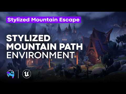 Stylized Mountain Path Environment | Showcase | Unreal Engine | Game-Ready Assets