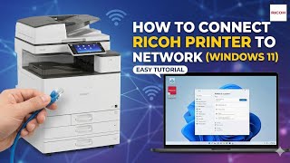 How to Connect Ricoh Printer to Network (Windows 11) | Install Driver & IP Setup Guide