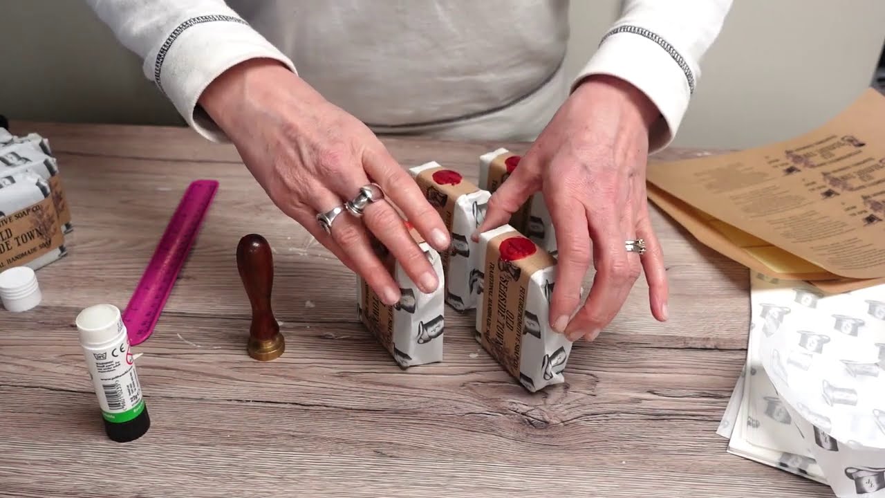 Handmade Soap Packaging | Plastic Free | Soap Labels | Wax Seals | Soap Company Branding