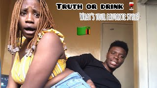 TRUTH OR DRINK Part 2, Dirty EDITION Ft HOPE SIAME ||Zambian Youtuber