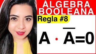 RULES OF BOOLEAN ALGEBRA - Rule #8 (Explanation A*A'=0)