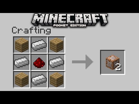 new-crafting-recipes-in-minecraft-pe!!-custom-crafting-recipes-command-block-creation