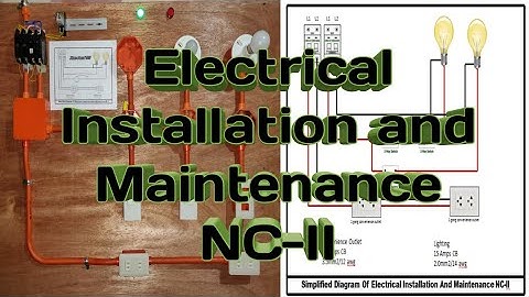 Electrical Installation and Maintenance NC-II