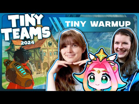 Shadow, Briony & Sarah's Tiny Warmup | Tiny Teams 2024