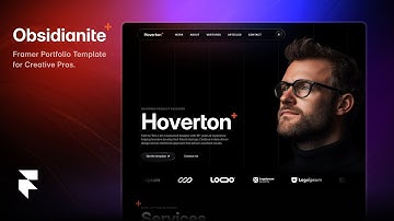 Obsidianite - Framer Template for Creative Pros