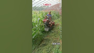Multifunctional rotary tiller straw return to the field crusher weeding without any effort