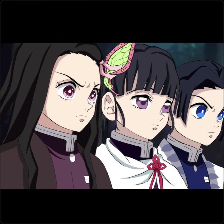 If Nezuko, Kanao and Aoi would fight together❤️  #demonslayer #nezuko #aoikanzaki #kanao #fypp