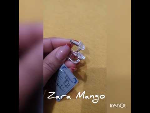 Zara Mango Серебряные Комплекты Серьги Кольцо Купить В Украине