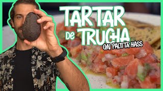 TARTAR DE TRUCHA - Haz un piqueo de lujo sin gastar mucha plata.