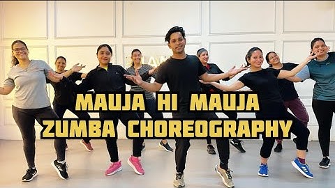 Mauja hi mauja | zumba Choreography By Maan | Mania dancefit studio