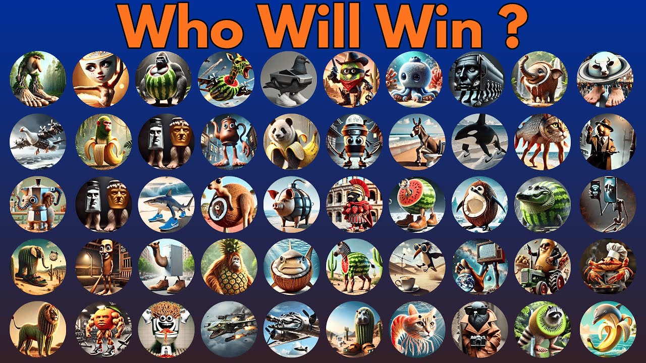 ALL 50  Italian Brainrot Marble Race – Who Will Win? Round 19