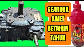 Gearbox WPO 60 1:20 Mesin Pencabut Bulu Ayam, penggiling, adonan