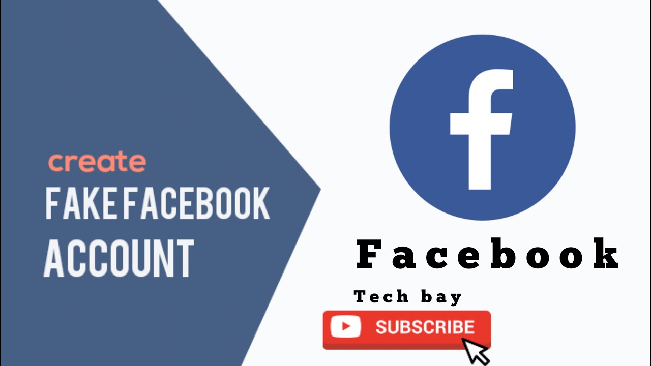 how to create a fake facebook page for a project