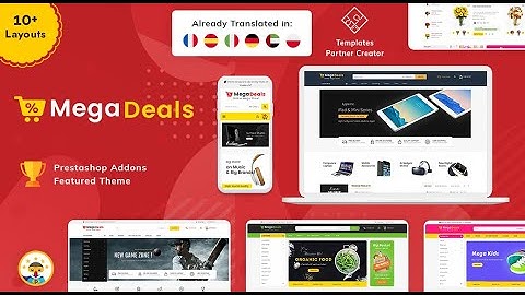 MegaDeals - PrestaShop Multipurpose Responsive Theme - TemplateTrip