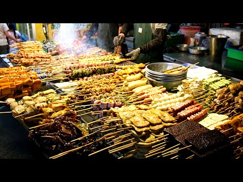 彰化夜市美食集錦！最銷魂的小吃大集合！高達【30個】彰化經典夜市攤販 - 精誠夜市和美夜市龍燈夜市 - Taiwan night market 2024