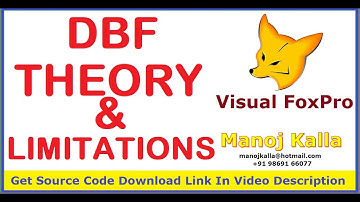 DBF file | dbf file size limit | dbf file limitation | dbf file name length limit | dbf field limit