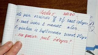 Riyaziyyat 5-Ci Sinif 1-Ci Hissə Səh 70