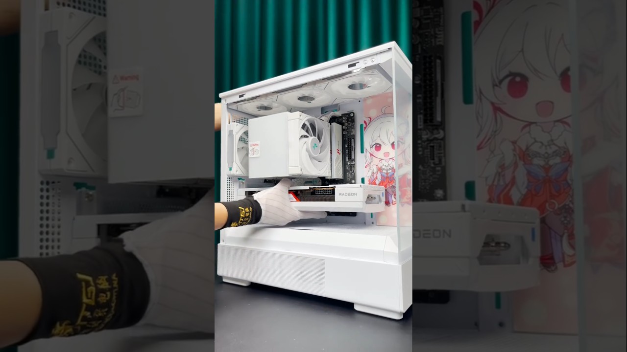 AMD Ryzen 7 7800X 3D with RX 7700XT 12GB pc build 