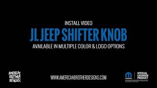 JL Jeep Auto Shifter Knob Install
