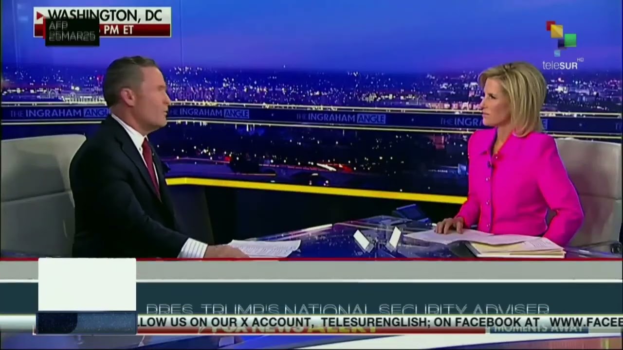 President Trump's National Security adviser claims responsibility for leaked chat