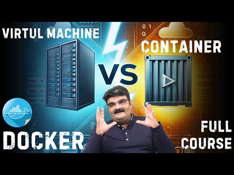 Episode 5/135 Docker Full Course || Virtual Machine Vs Container || DevOps Engineering