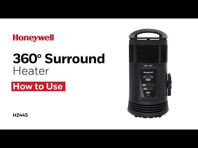 Honeywell EnergySmart 360 Degree Surround Heater HZ445R - How to Use -  YouTube