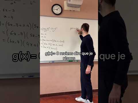 Étude de signe complexe du produit de deux fonctions affines avec les secondes 🤩💪 (version longue)