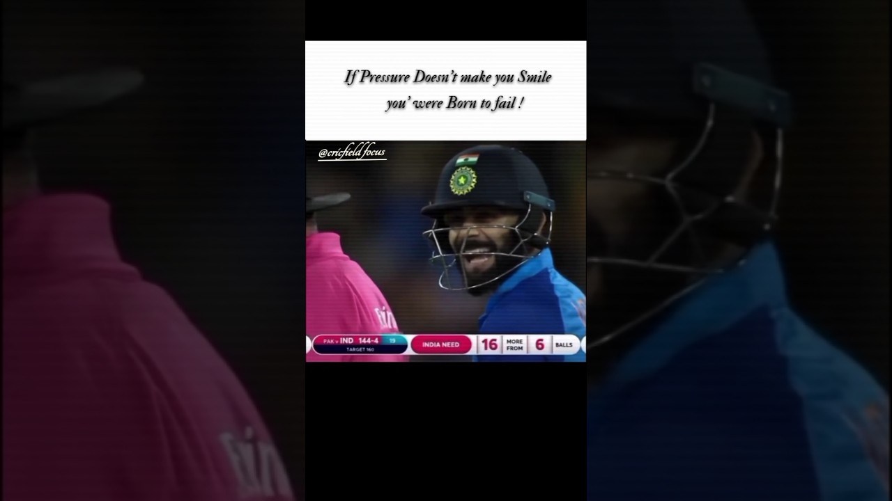 pressure what pressure!!🥶🐐