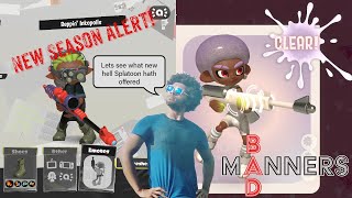 A Ranked Splatooner Tries out the New Season! (Metal Gear Peace Walker / Smash in Later Stream)