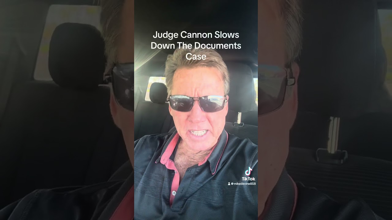 Judge Eileen Cannon Pumps The Brakes on the Documents Case