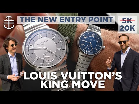 Drama, delicacy, and details! The Louis Vuitton Tambour Slim