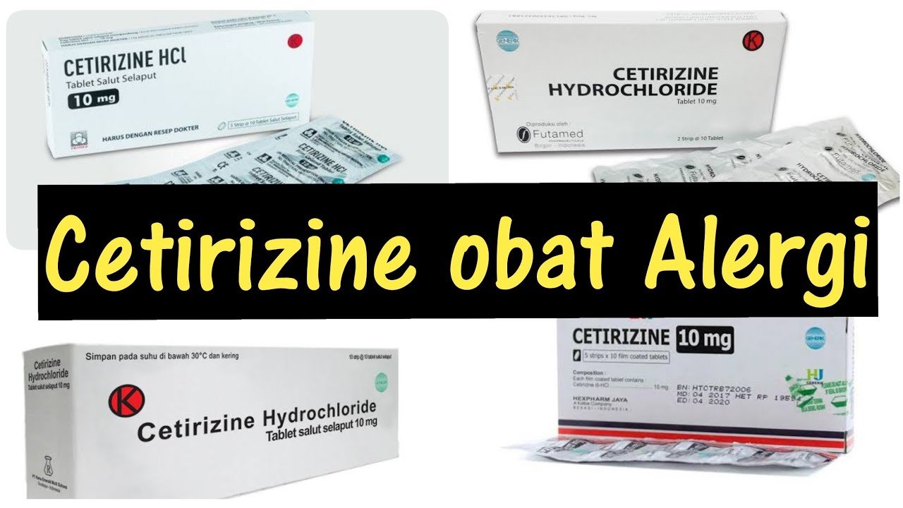 Obat cetirizine hydrochloride 10 mg untuk apa
