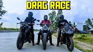 Pulsar N160 vs Gixxer Sf Fi Abs vs Zontes Gk155 Drag Race | Which Is Faster?