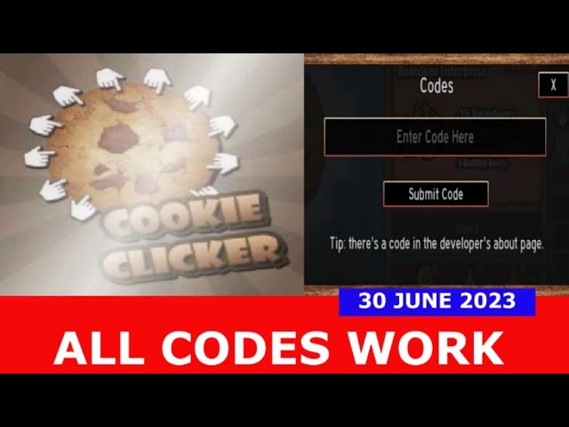 ALL CODES WORK* Cookie Clicker Roblox