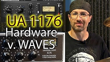 Universal Audio 1176 Hardware vs. Waves: Which Compressor Wins?