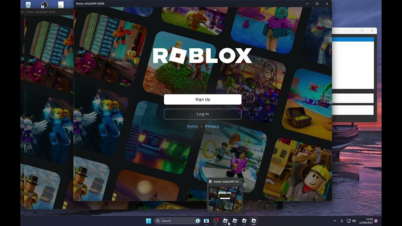 HOW TO USE MULTIPLE INSTANCES ON THE UWP / MICROSOFT STORE ROBLOX