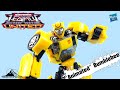 Transformers legacy united deluxe class bumblebee animated universe review