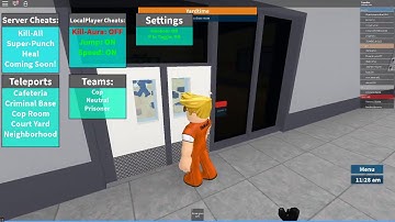 Prison Life Gui Script (KILL ALL, TELEPORTS, SPEED, ETC)