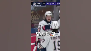 Calum Ritchie Goes Bar Down New York Islanders Prospect 