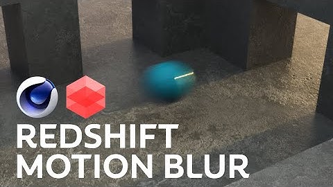 How to add Motion Blur in Redshift for Cinema 4D