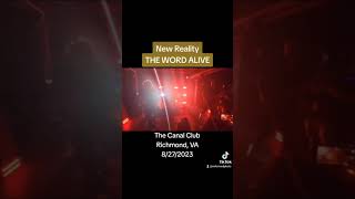 THE WORD ALIVE - New Reality - Richmond, VA - 8/27/2023