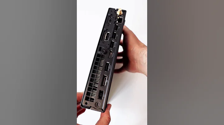 Lenovo ThinkCentre M75q Tiny PC with AMD Ryzen 5600GE CPU #shorts