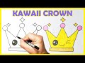HOW TO DRAW A KAWAII CROWN