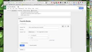 Creating Polls or Surveys in Google Forms