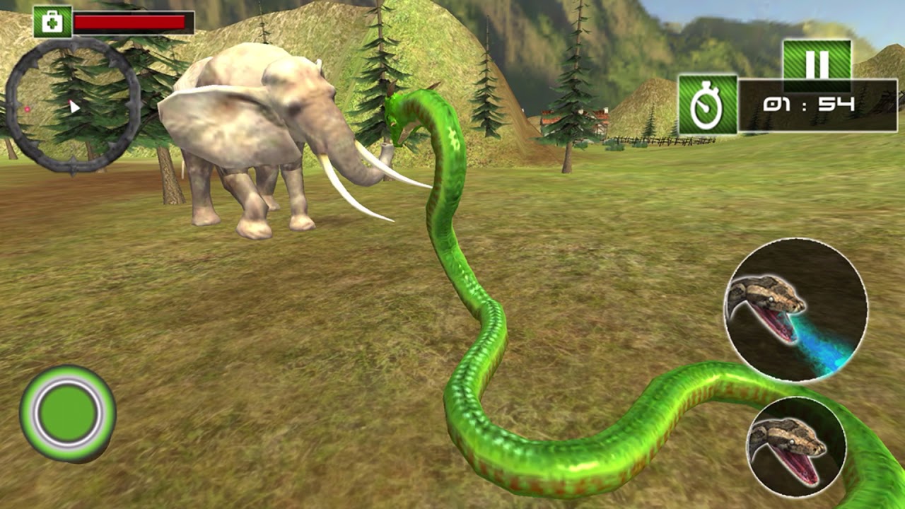 Anaconda Simulator- Python Snake Furious Simulator 3D- Angry Wild