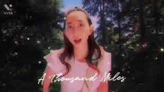 A Thousand Miles @vanessacarlton cover by Rie fu