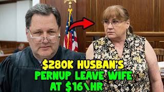 Celebrity $280K Husband’s Prenup Leaves Ex-Wife Making Just $16 an Hour Profile