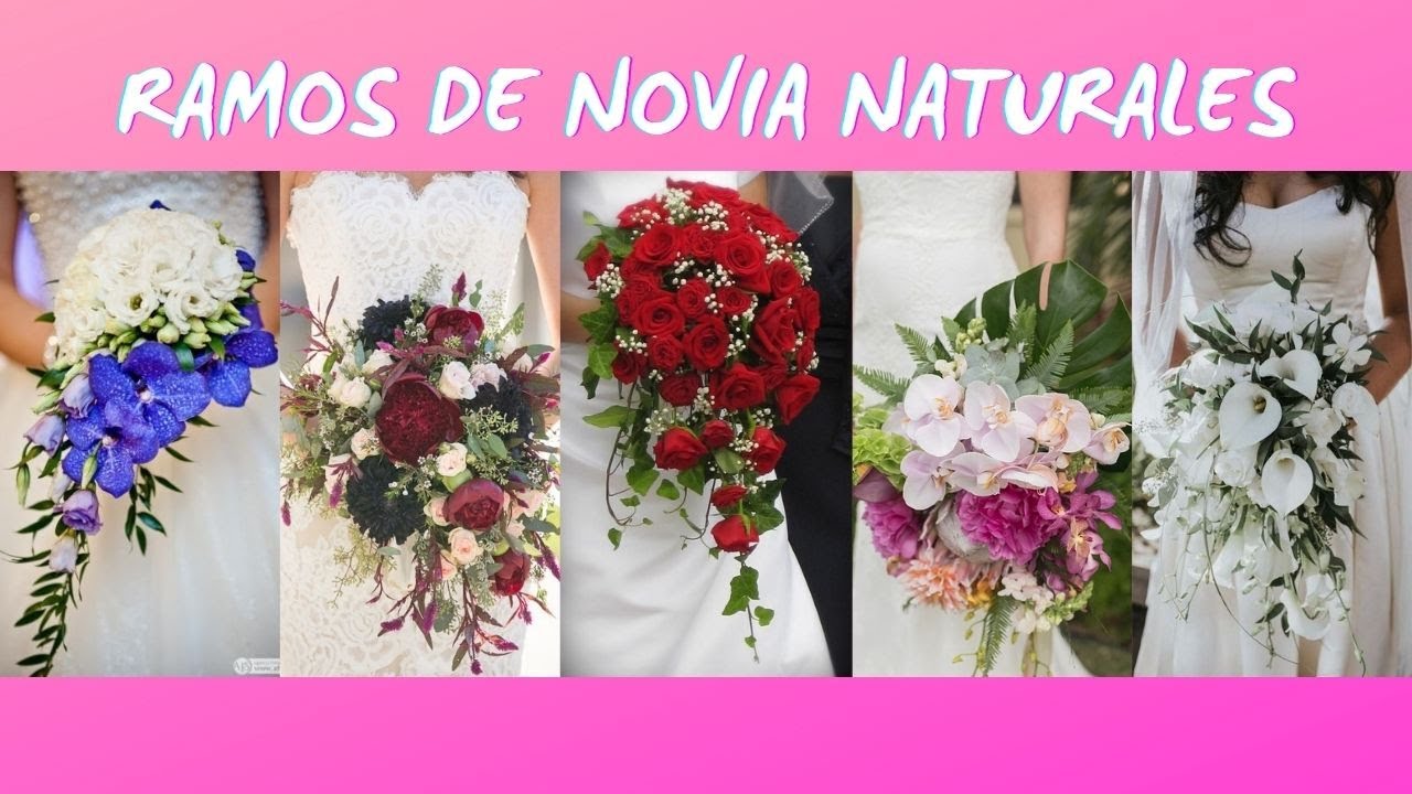 RAMOS DE NOVIA NATURALES 🌷NATURAL BRIDAL BOUQUETS